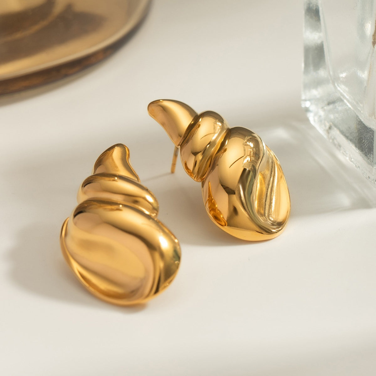 Croissant Earrings