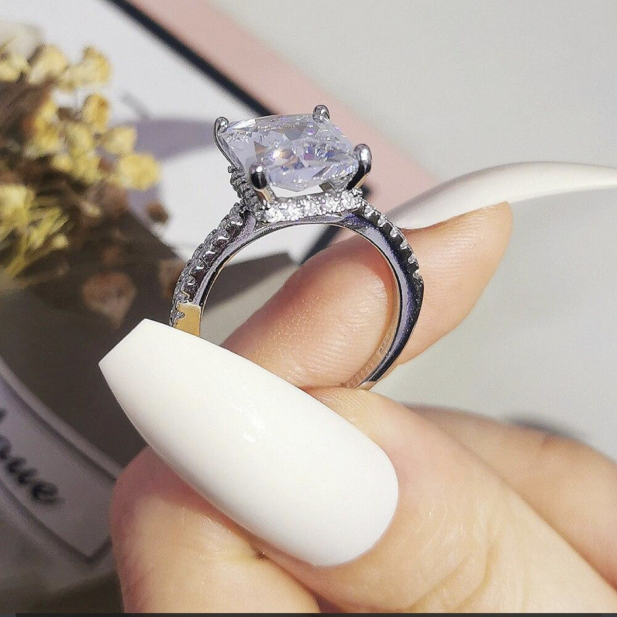 Big Solitaire Ring