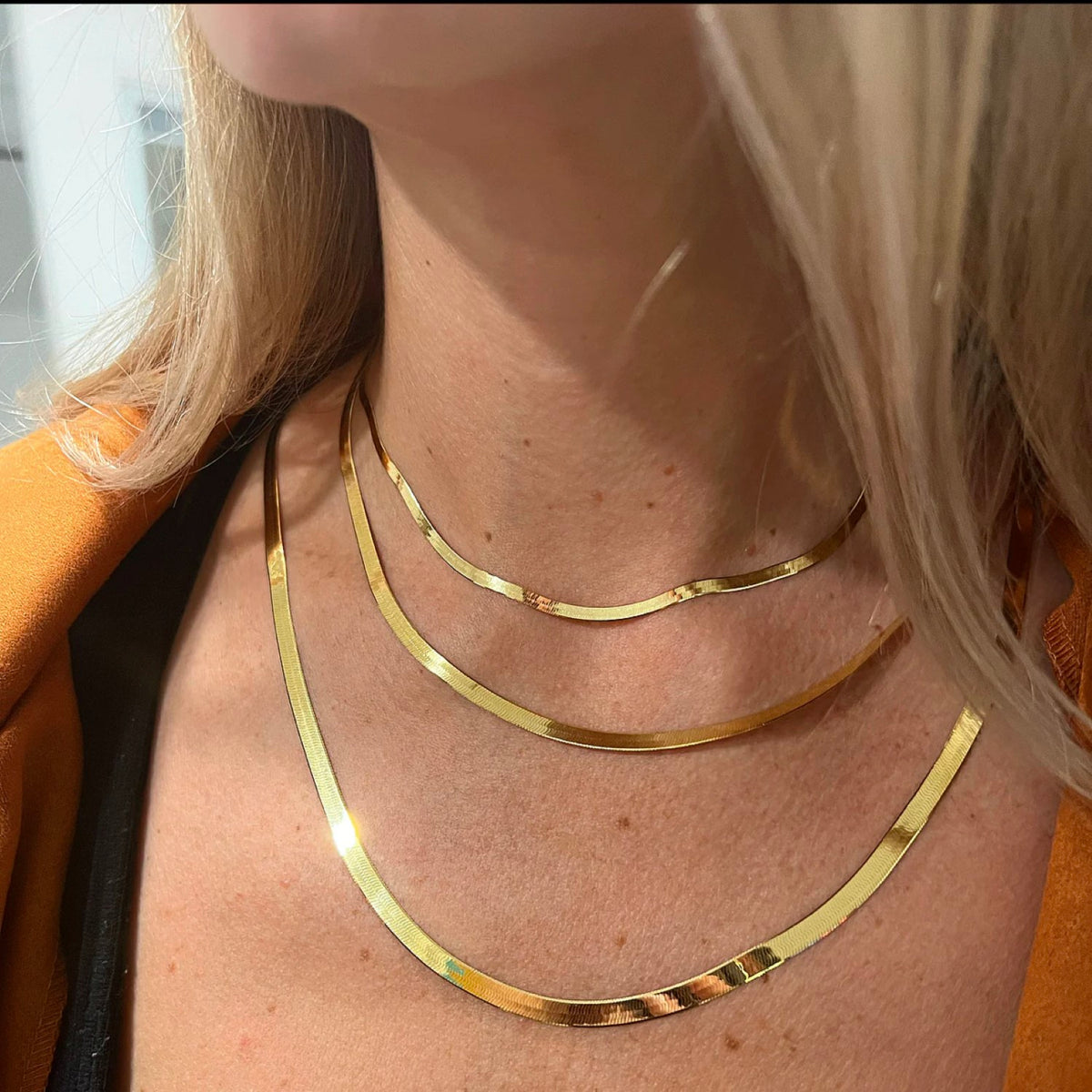 Herringbone chain