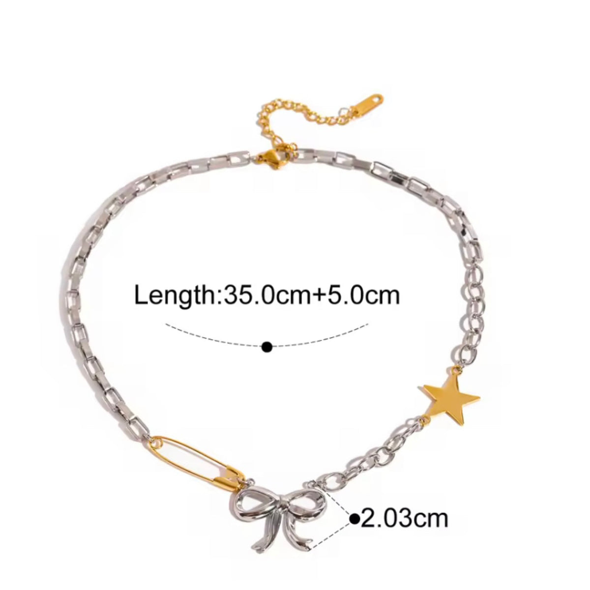 Bowstring necklace