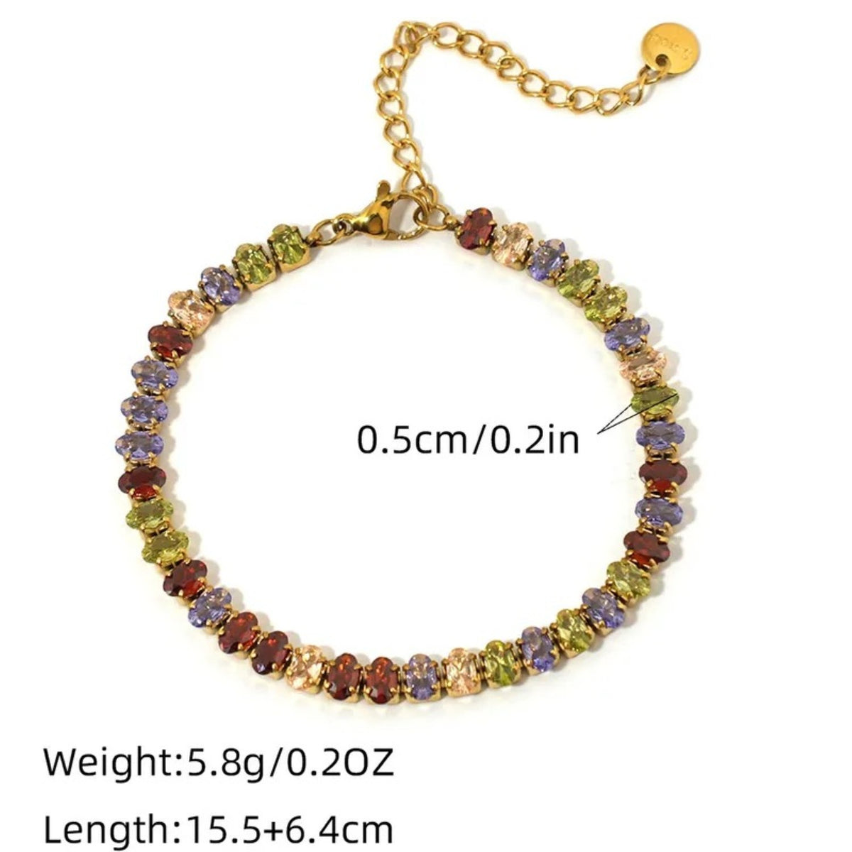 Oval Tennis Bracelets