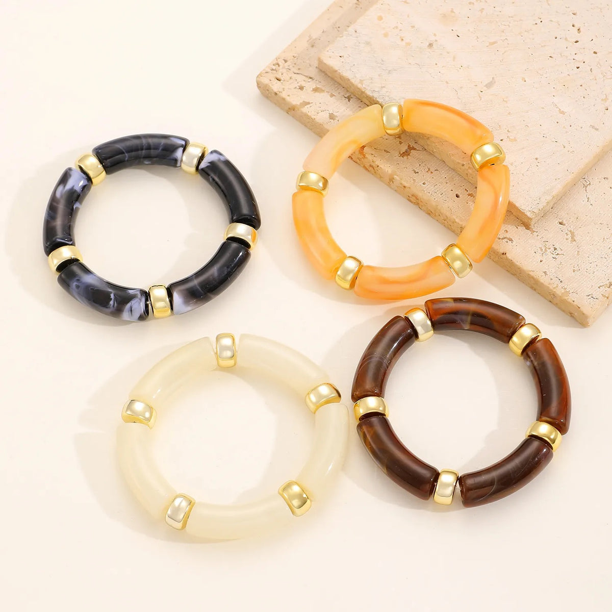 Acrylic Bangles Stack