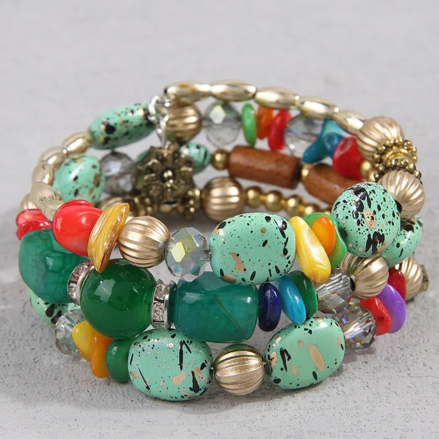 Turquoise Beaded Bracelets