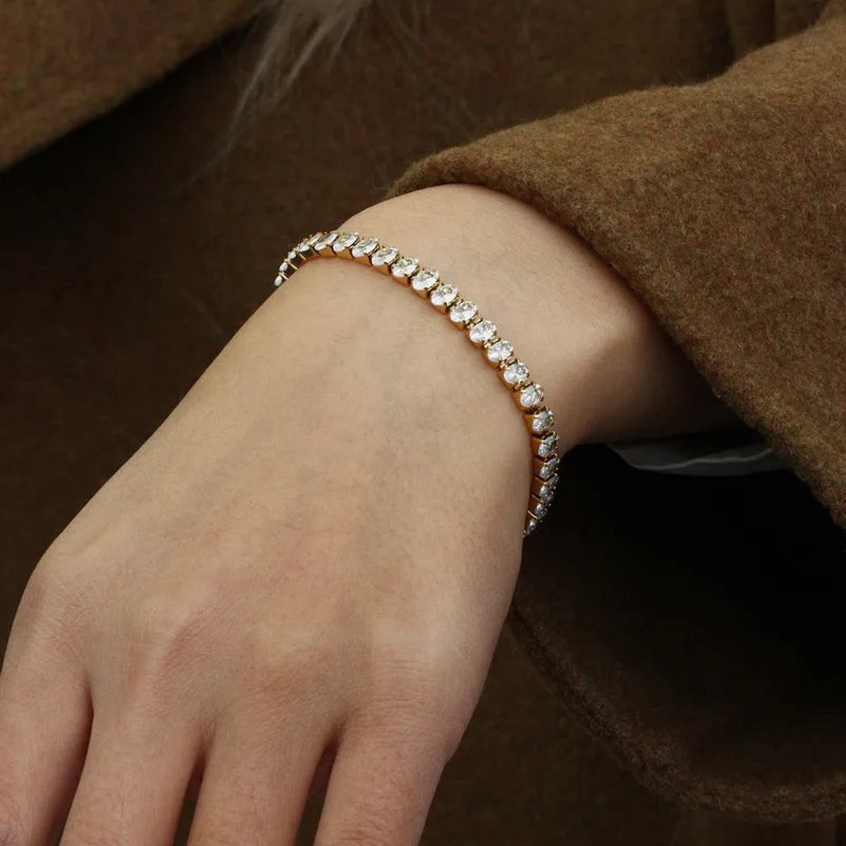 Oval Tennis Bracelets