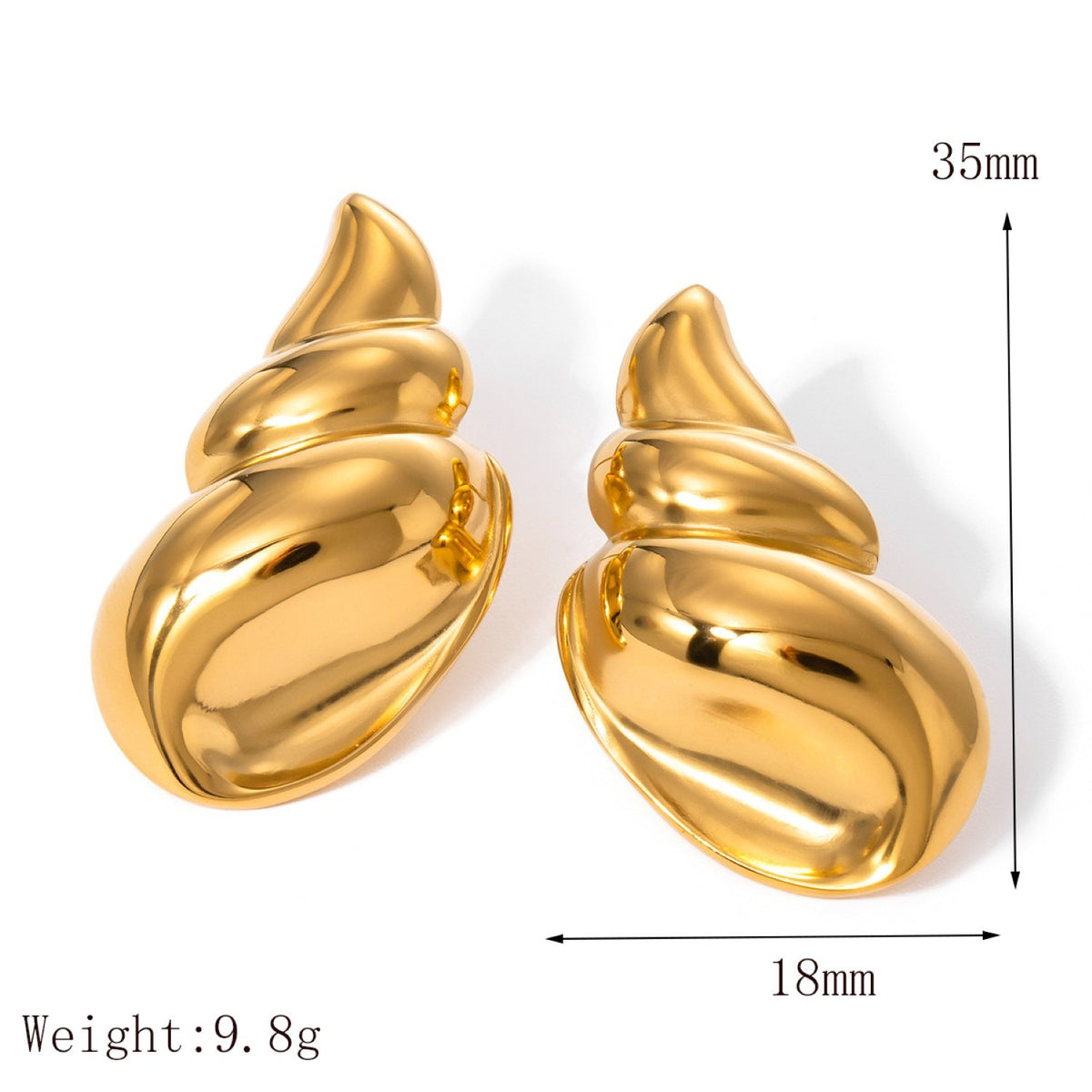 Croissant Earrings
