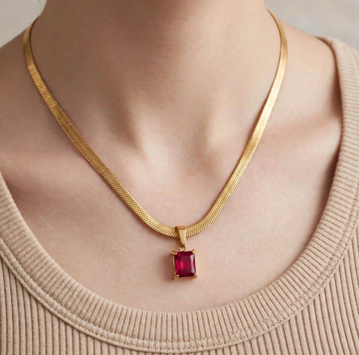 RUBY -RED STONE