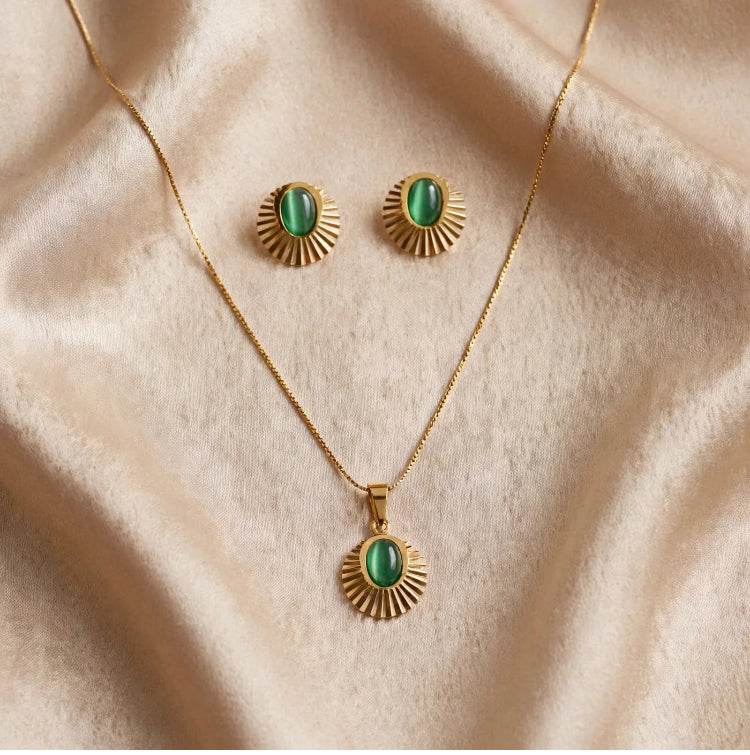 Necklace Earrings Set