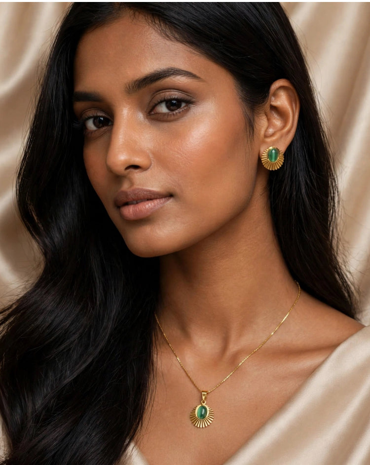 Necklace Earrings Set