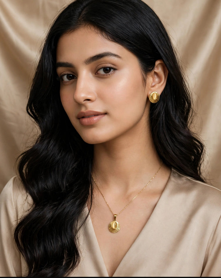 Necklace Earrings Set