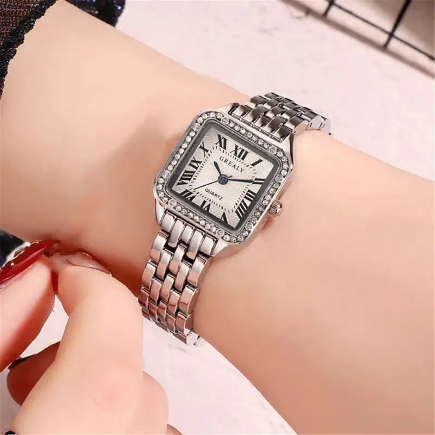 Valencia Silver Watch