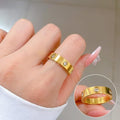 Love band ring (with stones )