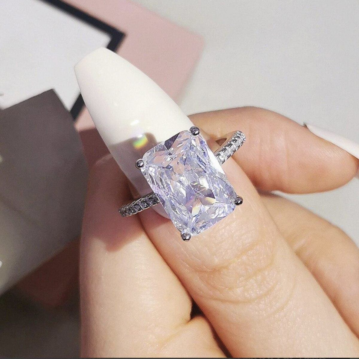 Big Solitaire Ring