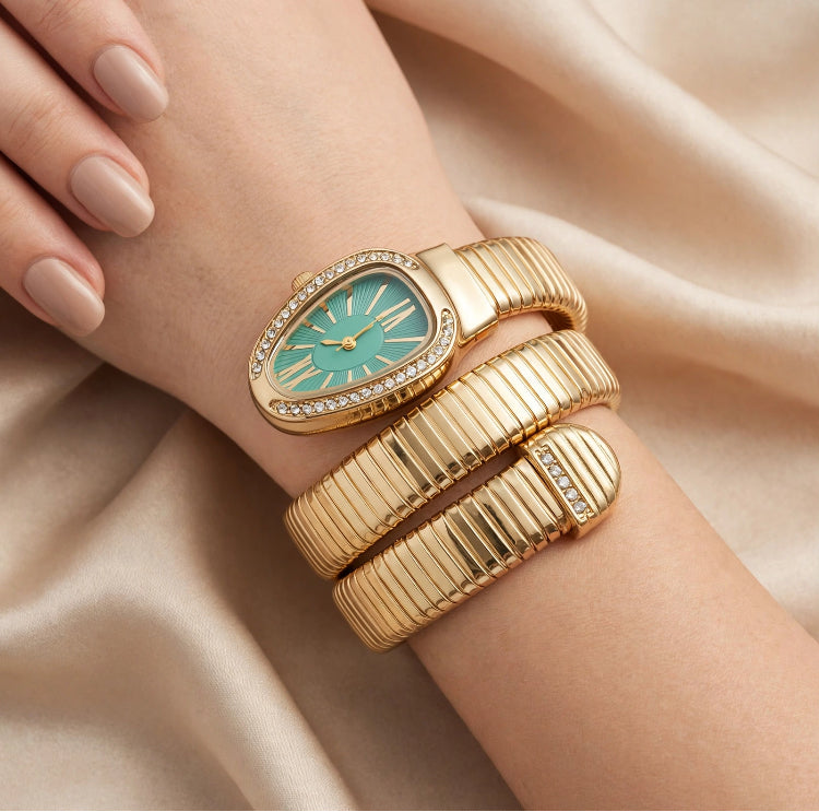 SNAKE WATCH FLAT BELT