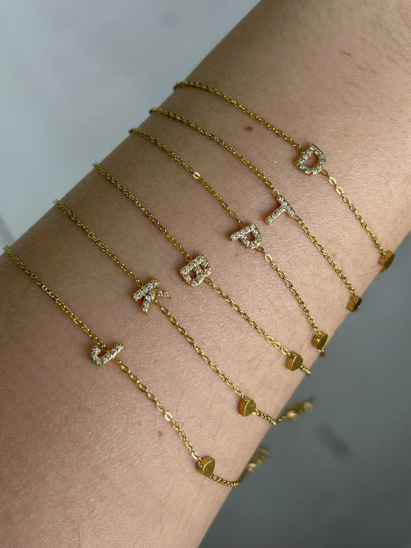 Secret Initial Bracelet