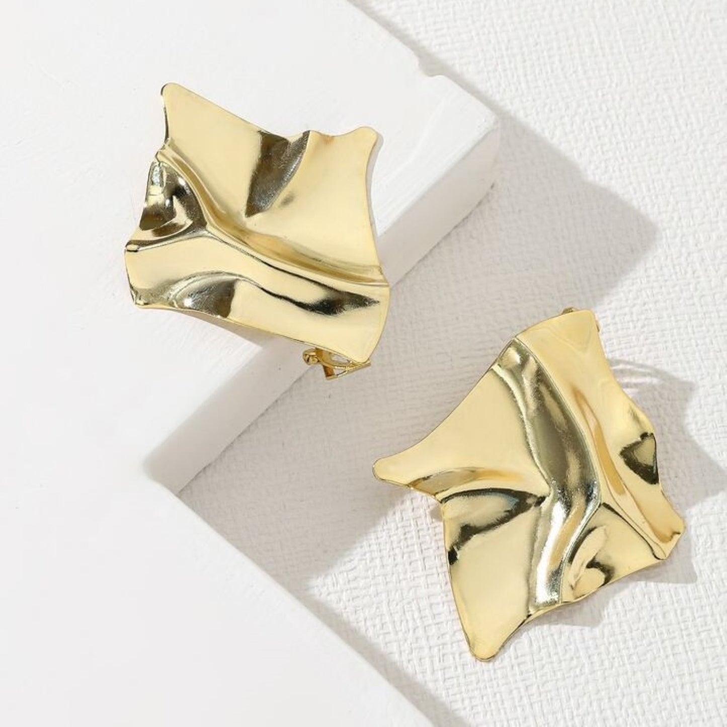 Statement Gold Earrings