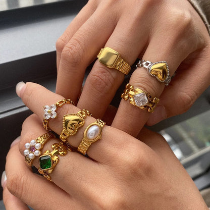 Stone Rings