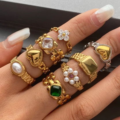 Stone Rings