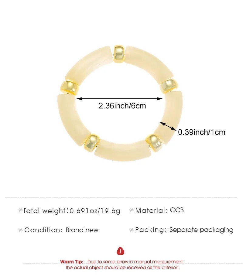 Acrylic Bangles Stack