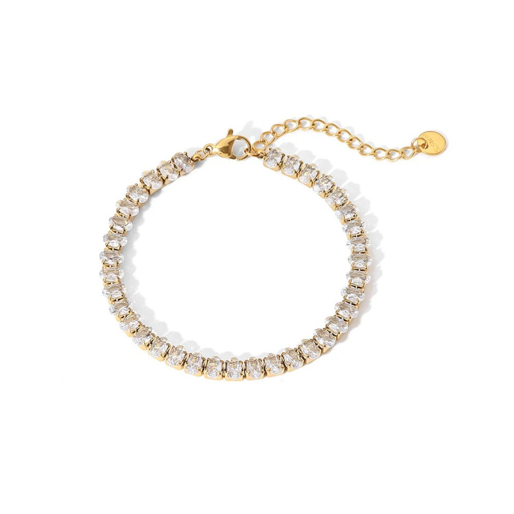 Oval Tennis Bracelets