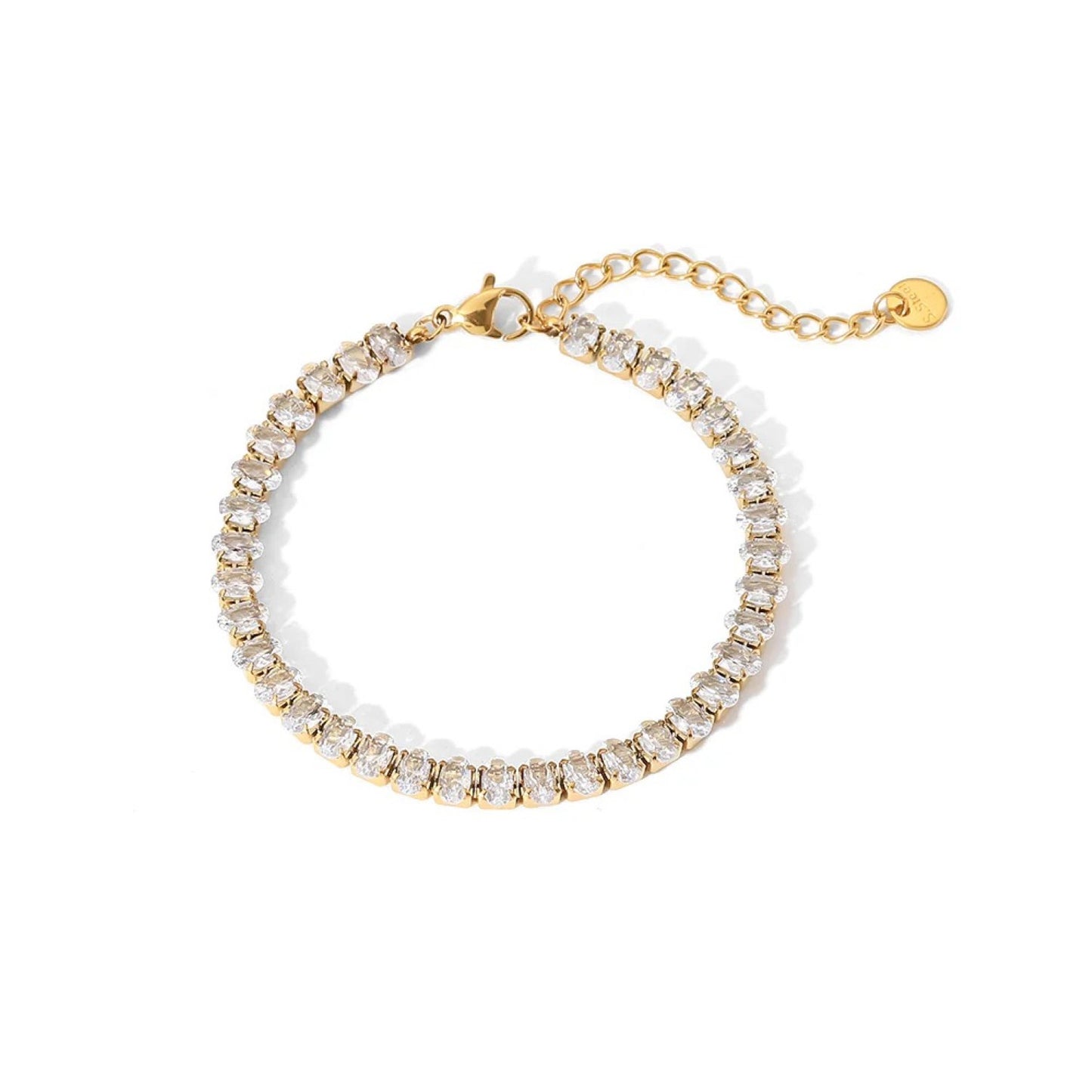 Oval Tennis Bracelets