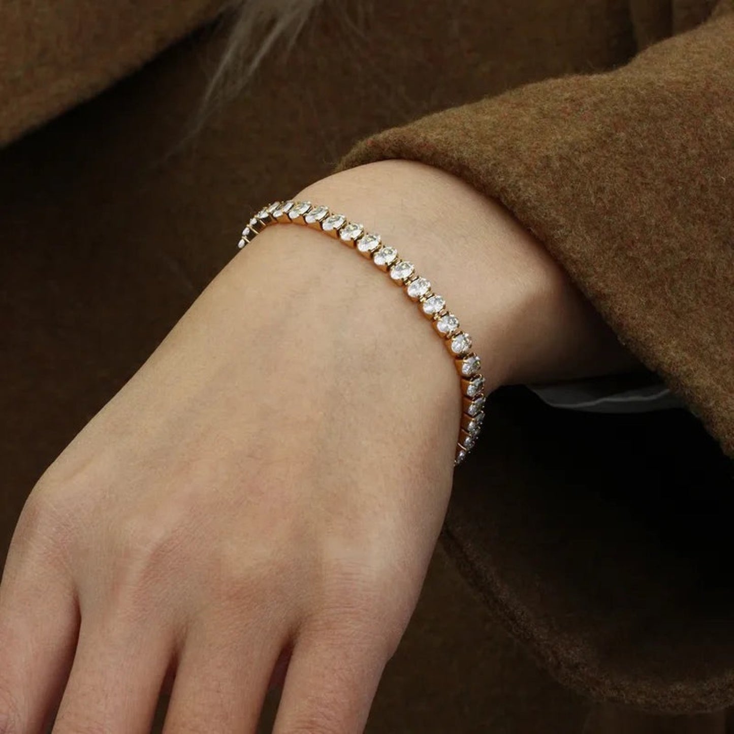 Oval Tennis Bracelets