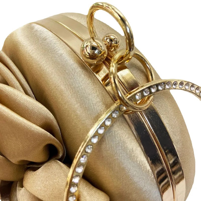 Golden Glam Lady Bag