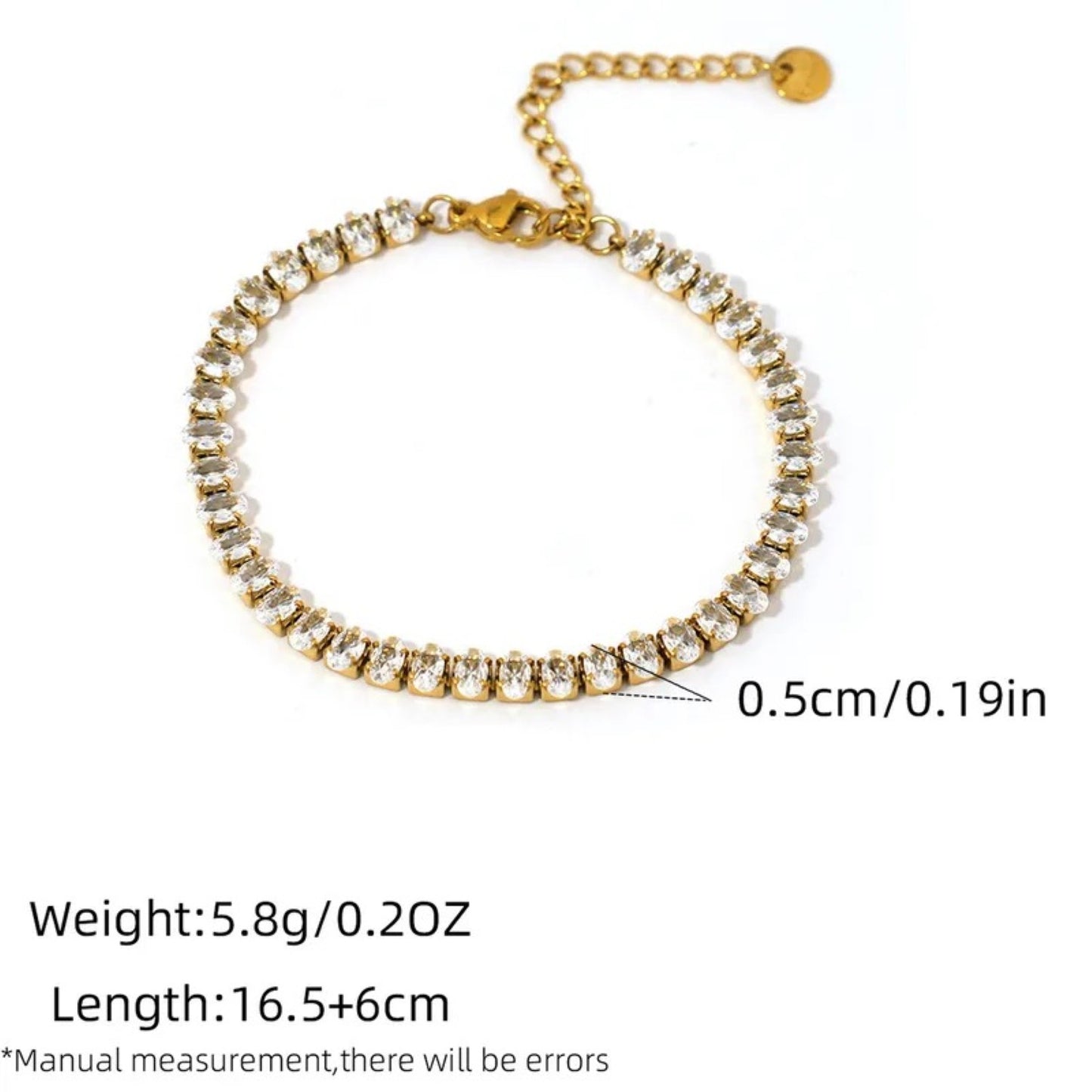 Oval Tennis Bracelets