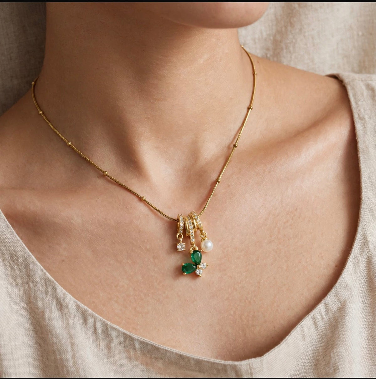 PEARL DROP BUTTERFLY