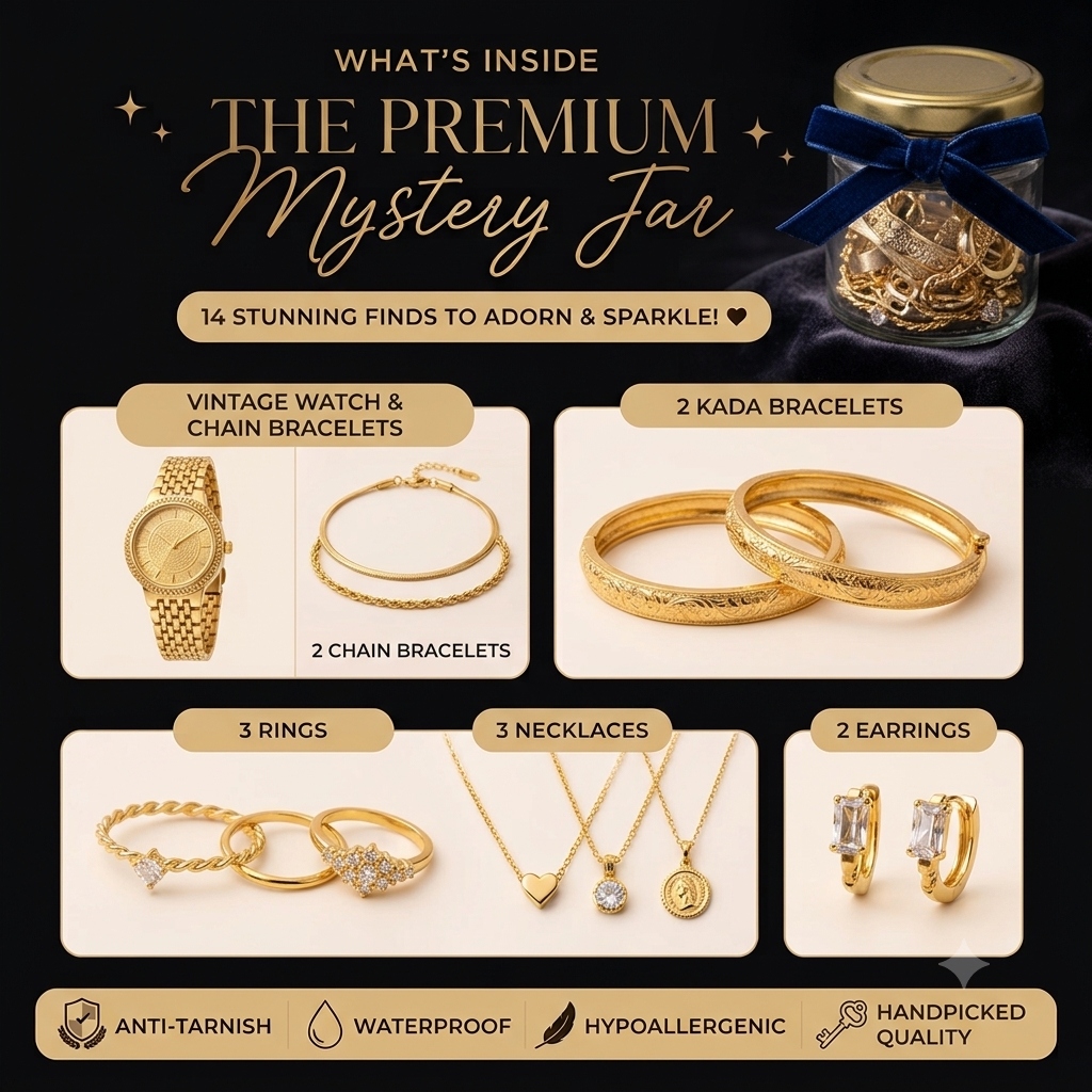 Mystery Jewellery Jar for Women | Surprise Jewellery | Taksh Jewels