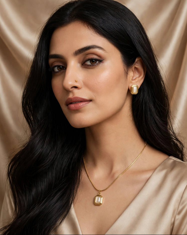 Necklace Earrings Set