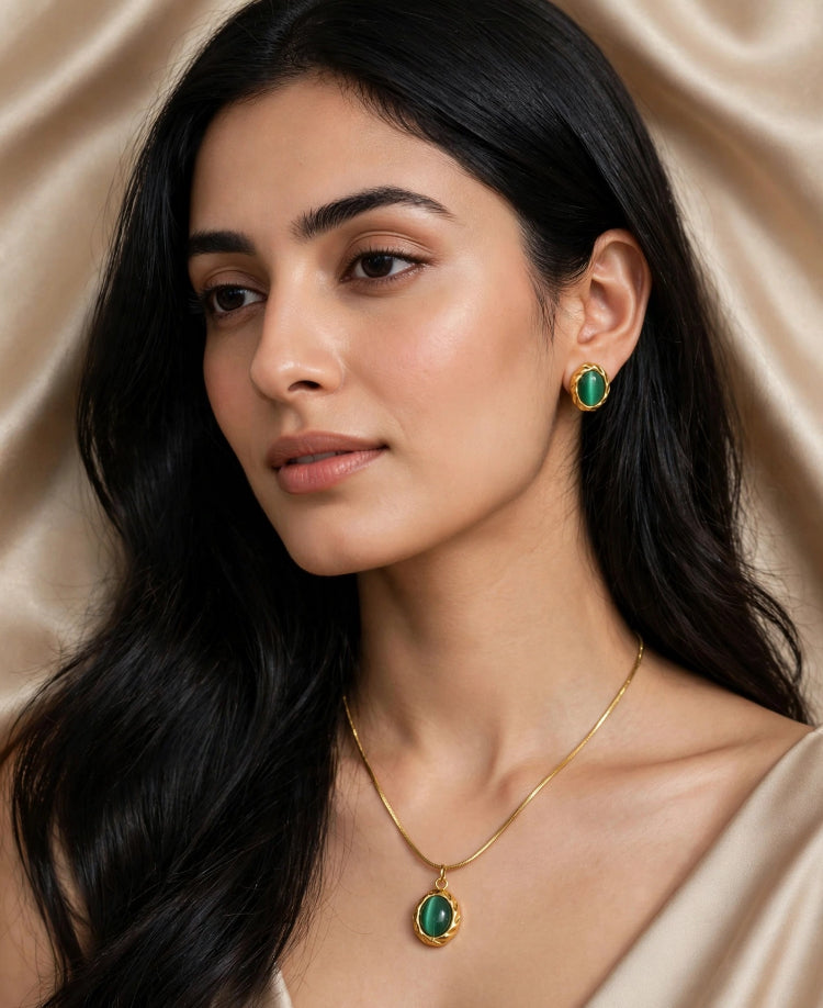 Necklace Earrings Set