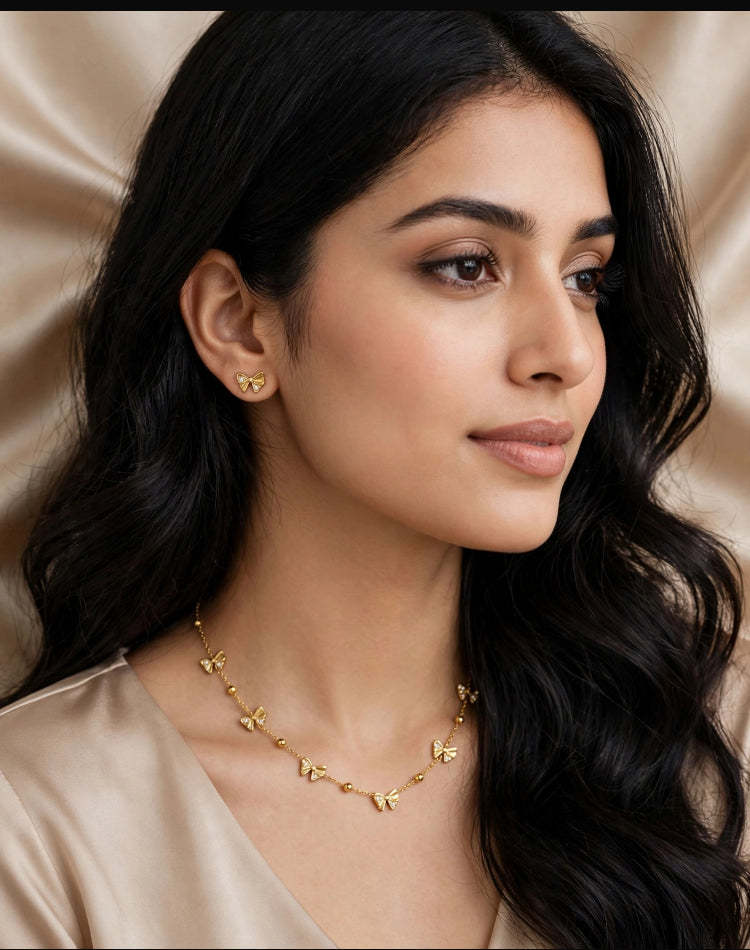 Necklace Earrings Set