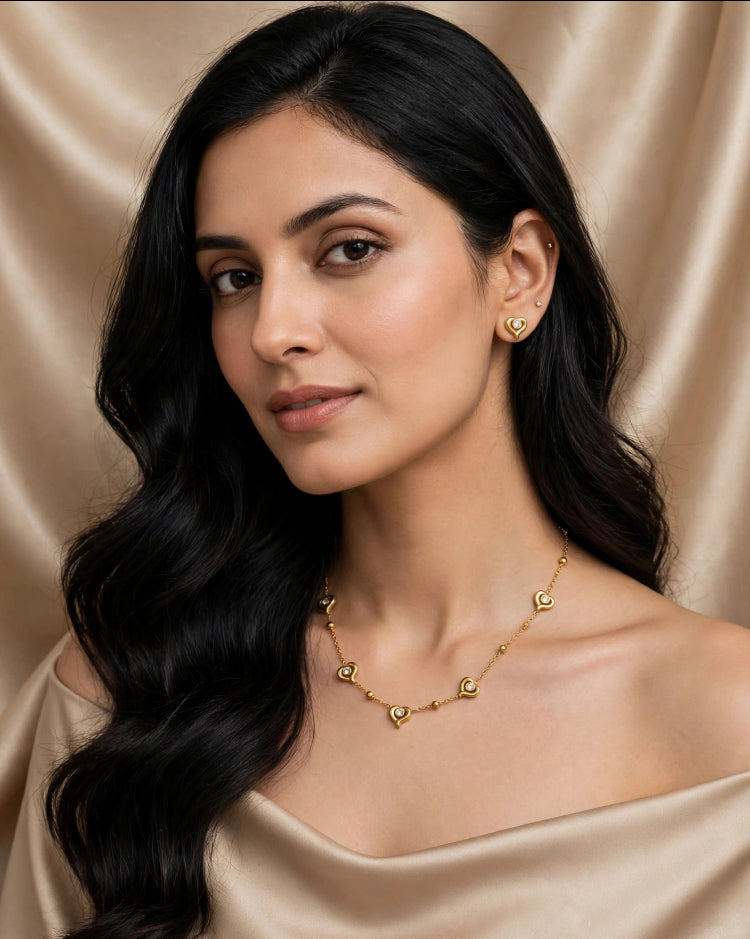 Necklace Earrings Set
