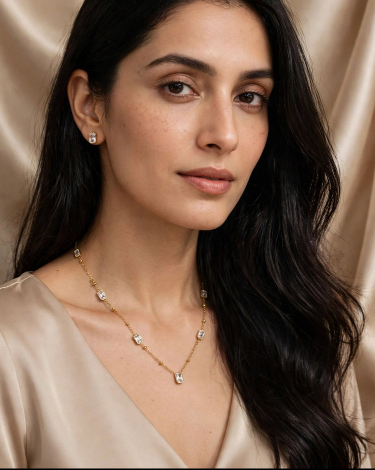 Necklace Earrings Set