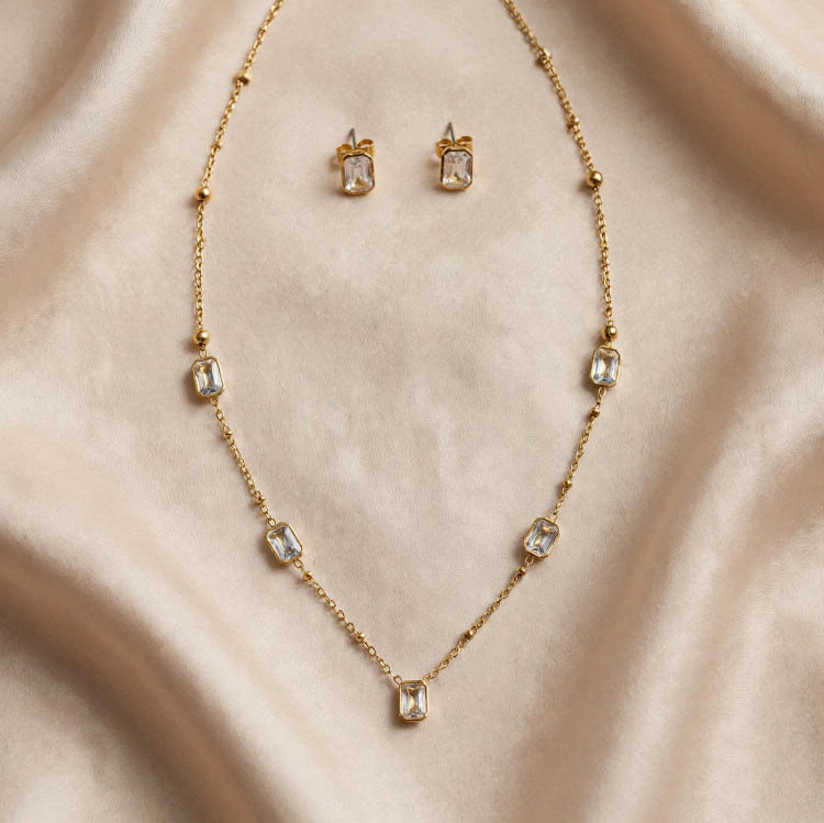 Necklace Earrings Set